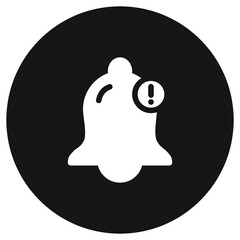 Illustration of Bell Notification design icon