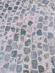 old paving of streets in Spain