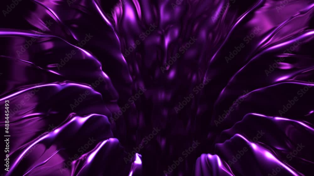 Poster the travel through a wormhole in outer space, seamless loop. design. black hole vortex in a hyperspa
