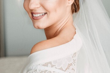 bride in dress
