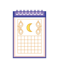 ramadan calendar icon