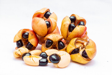 ackee fruit considered a dietary food in Jamaica and the Caribbean.