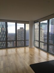 empty room with window