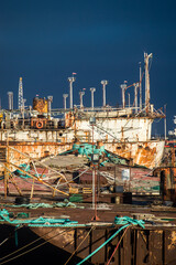 oil refinery plant