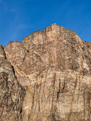 formation in the mountains