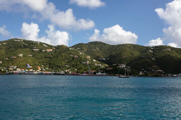 Fototapeta na wymiar Tortola UK Virgin British Islands