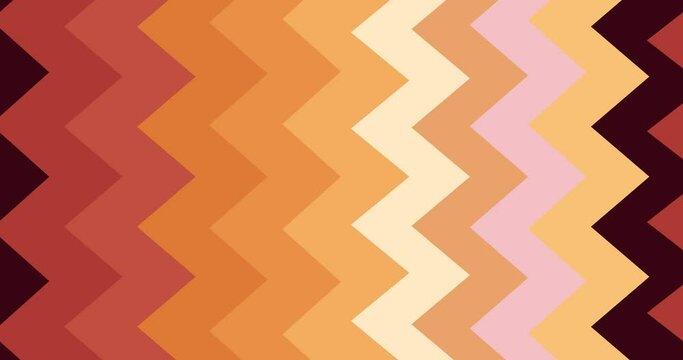 zig zag abstract background animation