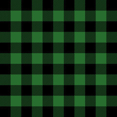 Happy St Patrick Day Ireland Tartan Seamless Pattern