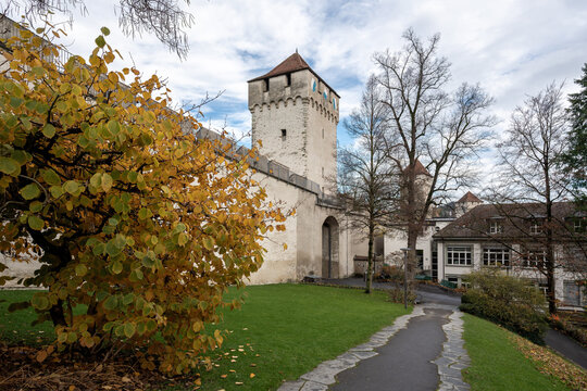 Schirmer Tower (Schirmerturm) at Luzern Musegg Wall (Museggmauer) - Lucerne, Switzerland