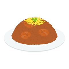 えびめしのイラスト