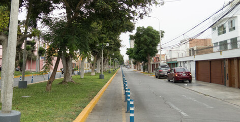 scene in the city