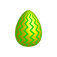 Easter egg, great design for any purposes. Happy easter. Spring easter background. Vector illustration. stock image. 