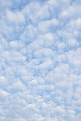 blue sky with white clouds