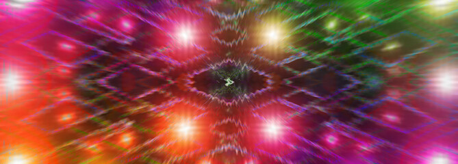 Fototapeta na wymiar Abstract psychedelic burst background image.