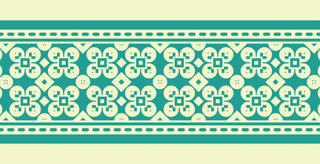 ornamental pattern border Design Template