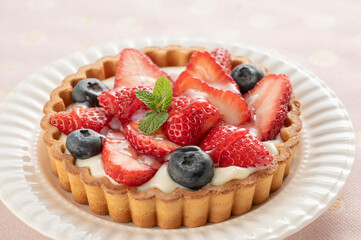 苺のタルト　苺