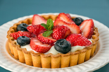 苺のタルト　苺