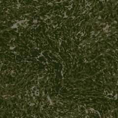 Fototapeta na wymiar Abstract ebru cover art. Dark green glossy marbling texture. Creative seamless background design. Modern ink marble tile. Digital illustration