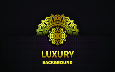 Luxury mandala pattern background