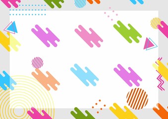 seamless pattern with colorful hands