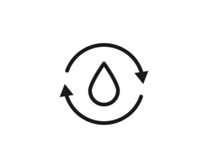 Beauty line icon on white background