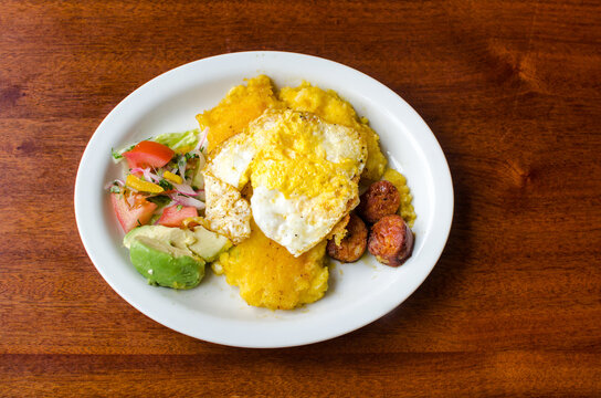 Llapingachos, a tradicional food from Ecuador