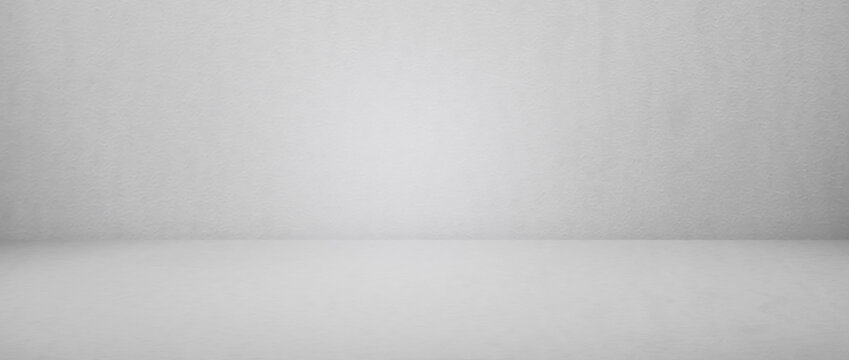 Empty studio room gray cement background. blank table old grunge surface concreet construction backdrop. counter shelf mortar display material. free space for add text or products presentation.