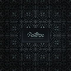 beautiful pattern background with dark light