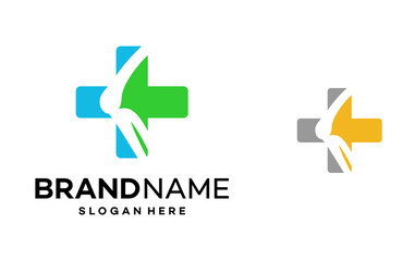 Bones Health Medical Logo Template Design Vector