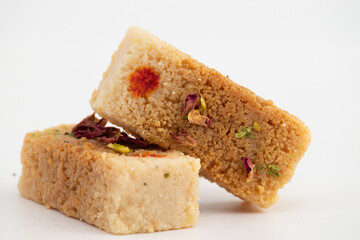 Milkcake Kalakand Burfi Or Alwar Ka Mawa Barfi Mithai Is Made Of Khoya Mawa Malai Badam Khoa Ghee Mava Badaam Kaju Pista Is Enjoyed On Deepawali, Dussehra, Navaratri, Rakshabandhan, Rakhi Janmasthami