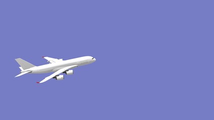 An image of an airliner flight with a colored background. Used for advertising background.
Edit Ads, flight, front