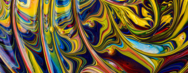 Acrylic color painting abstract background