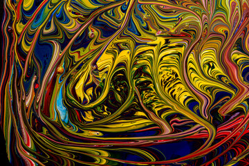 Acrylic color painting abstract background