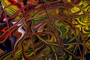 Acrylic color painting abstract background