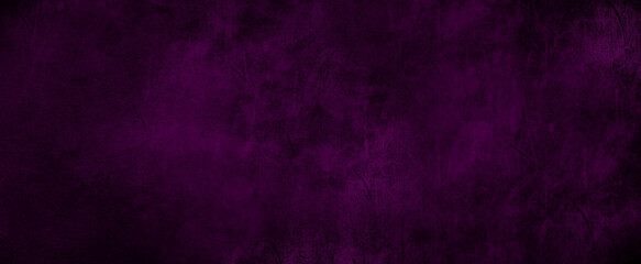 Dark purple vintage background with grunge texture