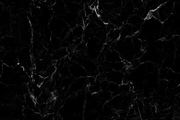 Fototapeta na wymiar Black marble texture background. Used in design for skin tile ,wallpaper, interiors backdrop. Natural patterns. Picture high resolution. Luxurious background