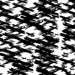 Seamless pattern with hand drawn cross symbols