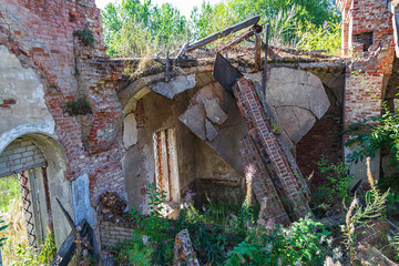 ruins of an old Orthodox church
