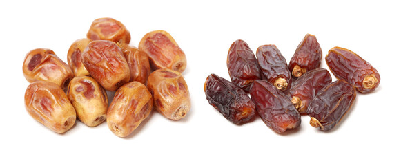 Dates on a white background