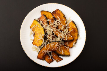 かぼちゃとしらすのサラダ