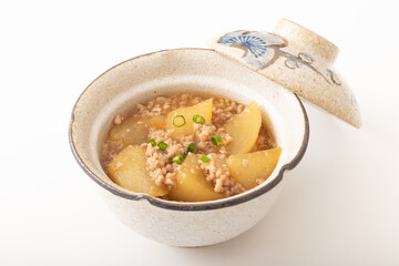 大根のそぼろ煮