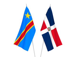 Democratic Republic of the Congo and Dominican Republic flags