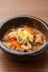 豚モツ煮込み