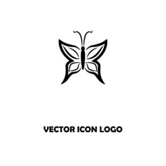 Fototapeta premium abstract butterfly logo. butterfly icon 