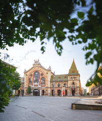 Iconic Market Hall of Budapest, Hungary