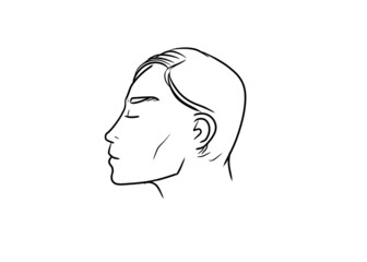 silhouette of a person