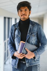 Happy indian male student at the university © Serhii