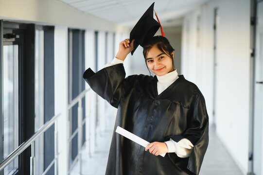 Portrait Of Indian Graduate Student