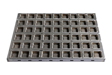 Cake mold on a white background. Professions: Patisserie.