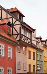 Historical district of Cheb. Czech Republic